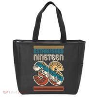 90th Birthday 1936 Established Nineteen 36 Tote Bag thumb 0