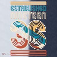 90th Birthday 1936 Established Nineteen 36 Soccer Jersey thumb 4