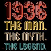 90th Birthday 1936 The Man Myth The Legend Coffee Mug thumb 5