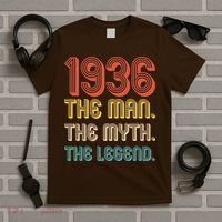 90th Birthday 1936 The Man Myth The Legend T-Shirt thumb 5