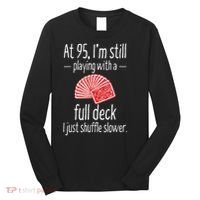 95th Birthday 95 Year Old Cards Long Sleeve Shirt thumb 0