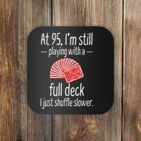 95th Birthday 95 Year Old Cards Coaster thumb 0