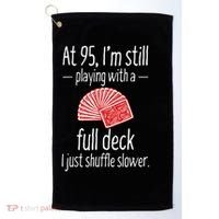 95th Birthday 95 Year Old Cards Golf Towel thumb 0