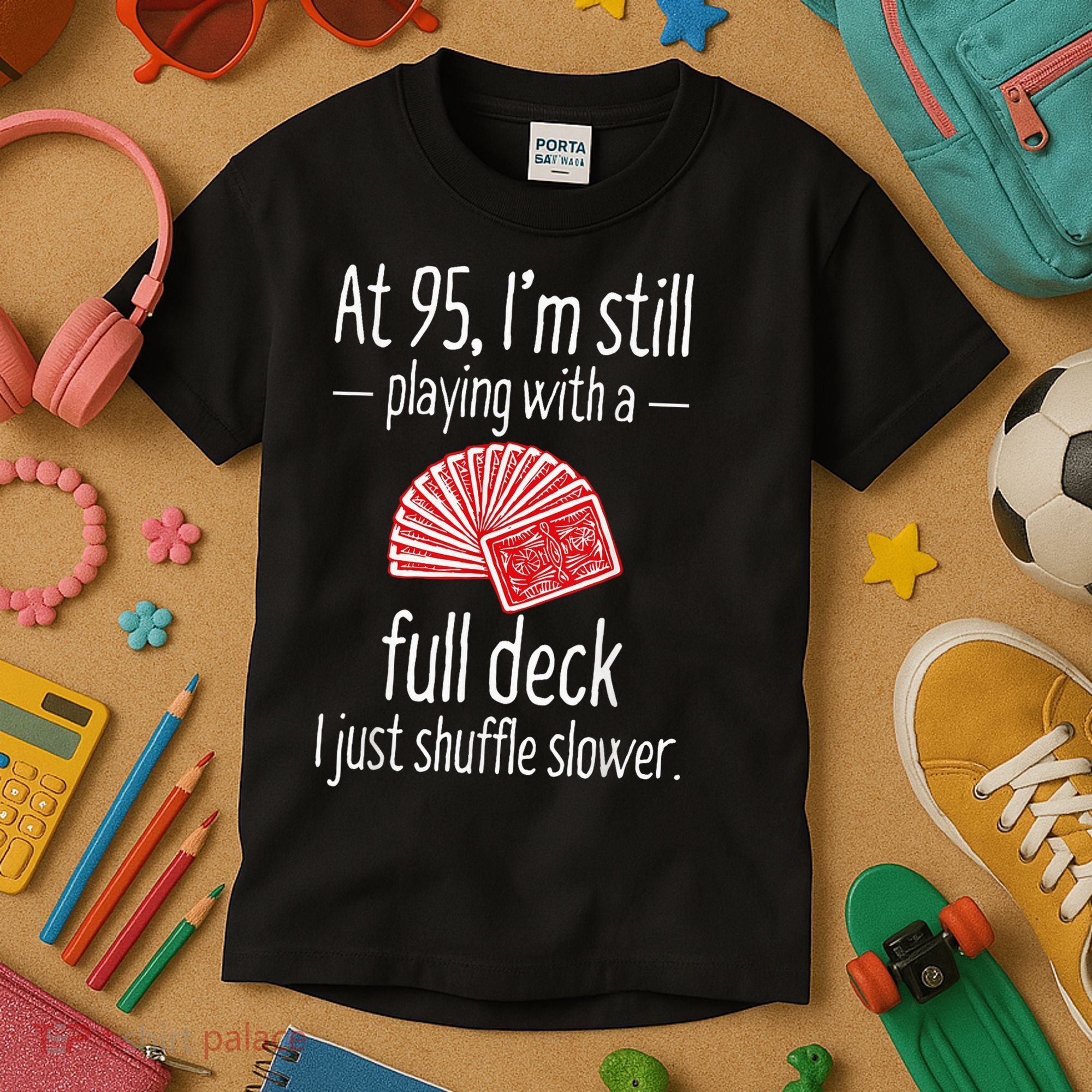 95th Birthday 95 Year Old Cards Kids T-Shirt