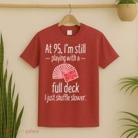 95th Birthday 95 Year Old Cards T-Shirt thumb 2