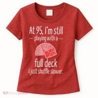95th Birthday 95 Year Old Cards Women's T-Shirt thumb 0