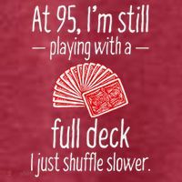 95th Birthday 95 Year Old Cards Women's T-Shirt thumb 6