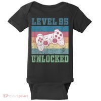 95th Birthday 95 Years Grandpa Grandma Baby Bodysuit thumb 0