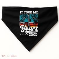 95th Birthday 95 Years Old Bday USA-Made Doggie Bandana thumb 0