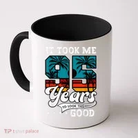 95th Birthday 95 Years Old Bday Coffee Mug thumb 0
