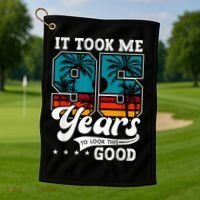 95th Birthday 95 Years Old Bday Golf Towel thumb 1
