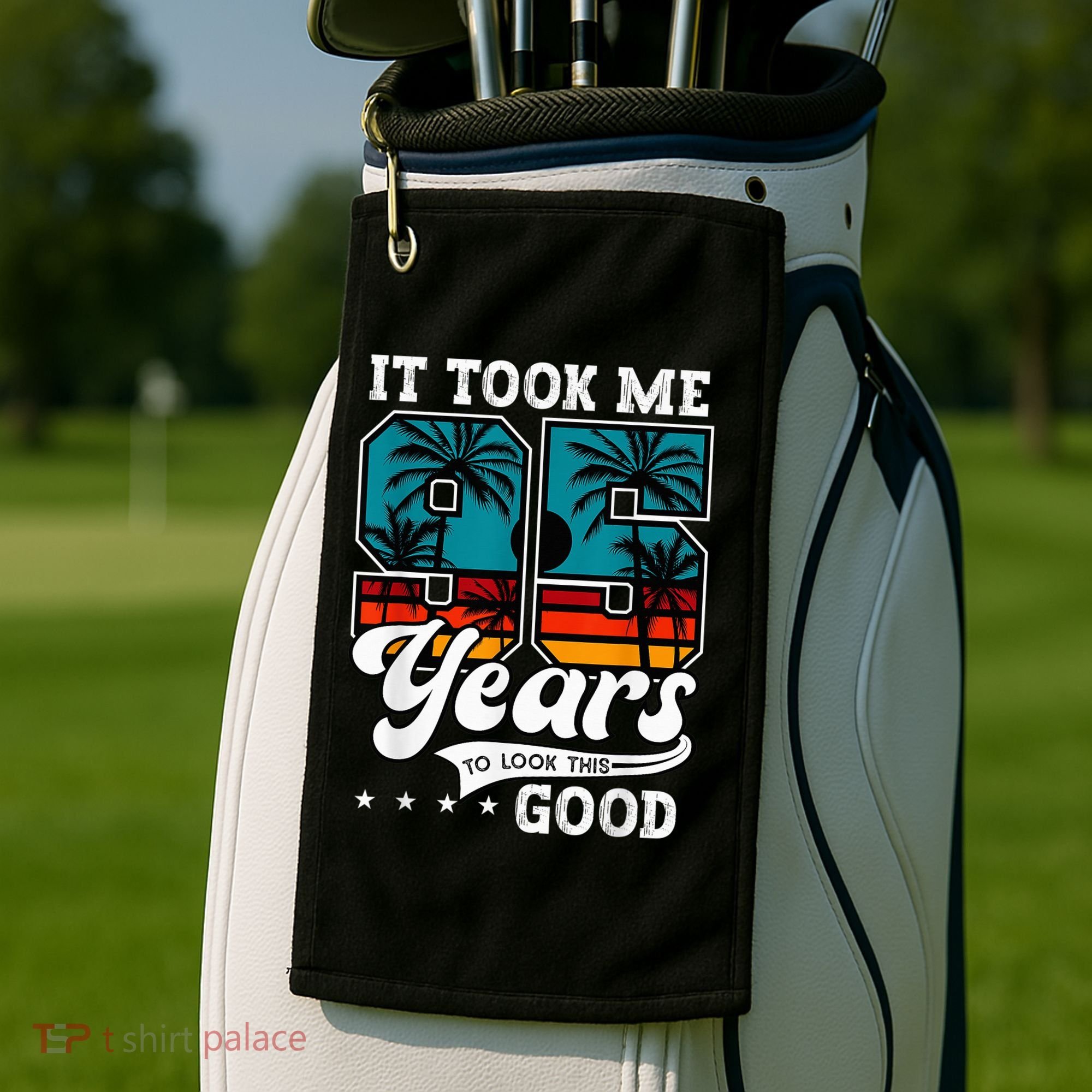 95th Birthday 95 Years Old Bday Golf Towel