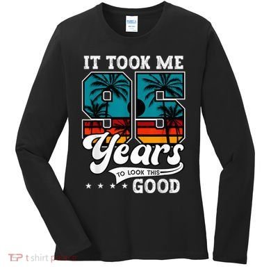 95th Birthday 95 Years Old Bday Women's Long Sleeve Shirt