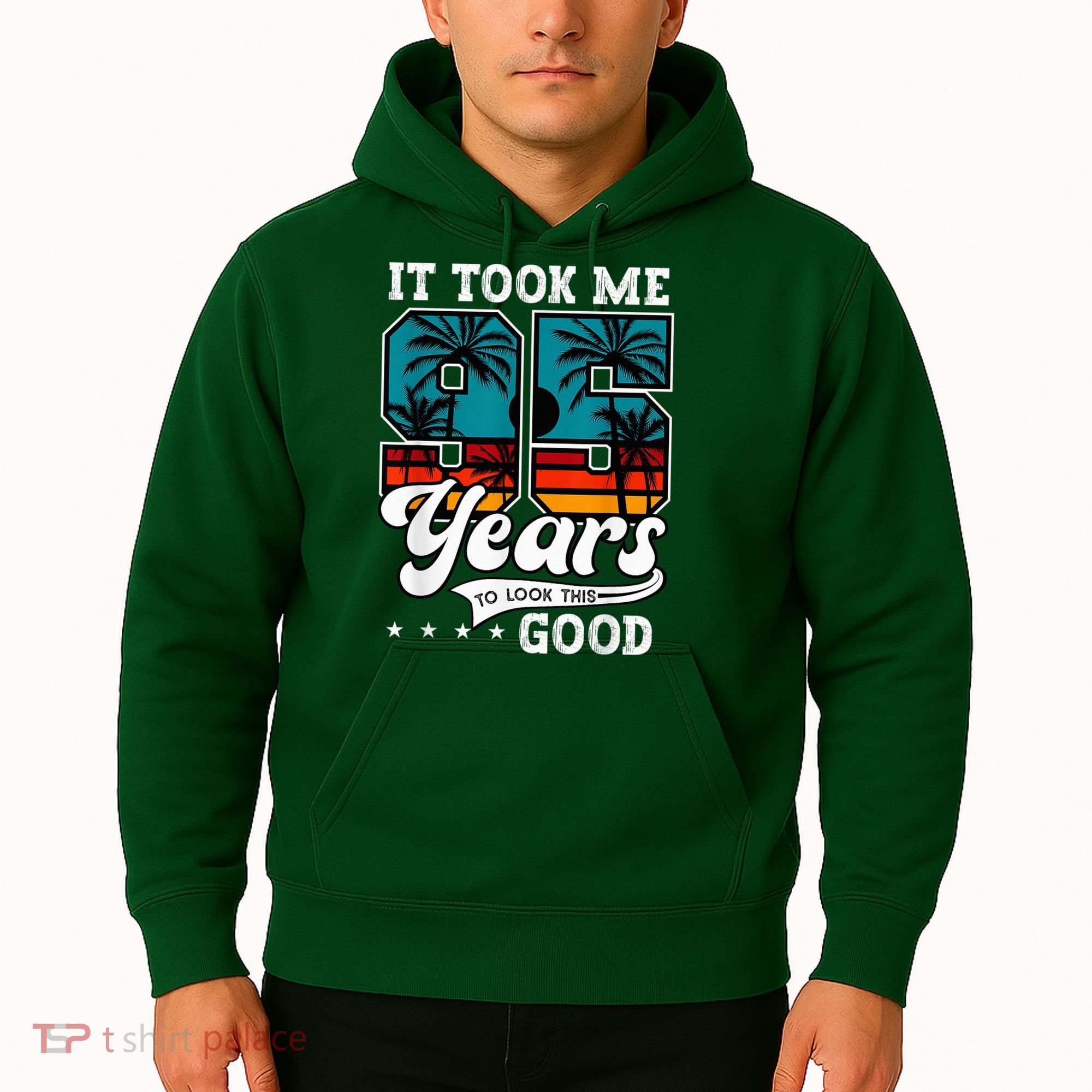 95th Birthday 95 Years Old Bday Hoodie