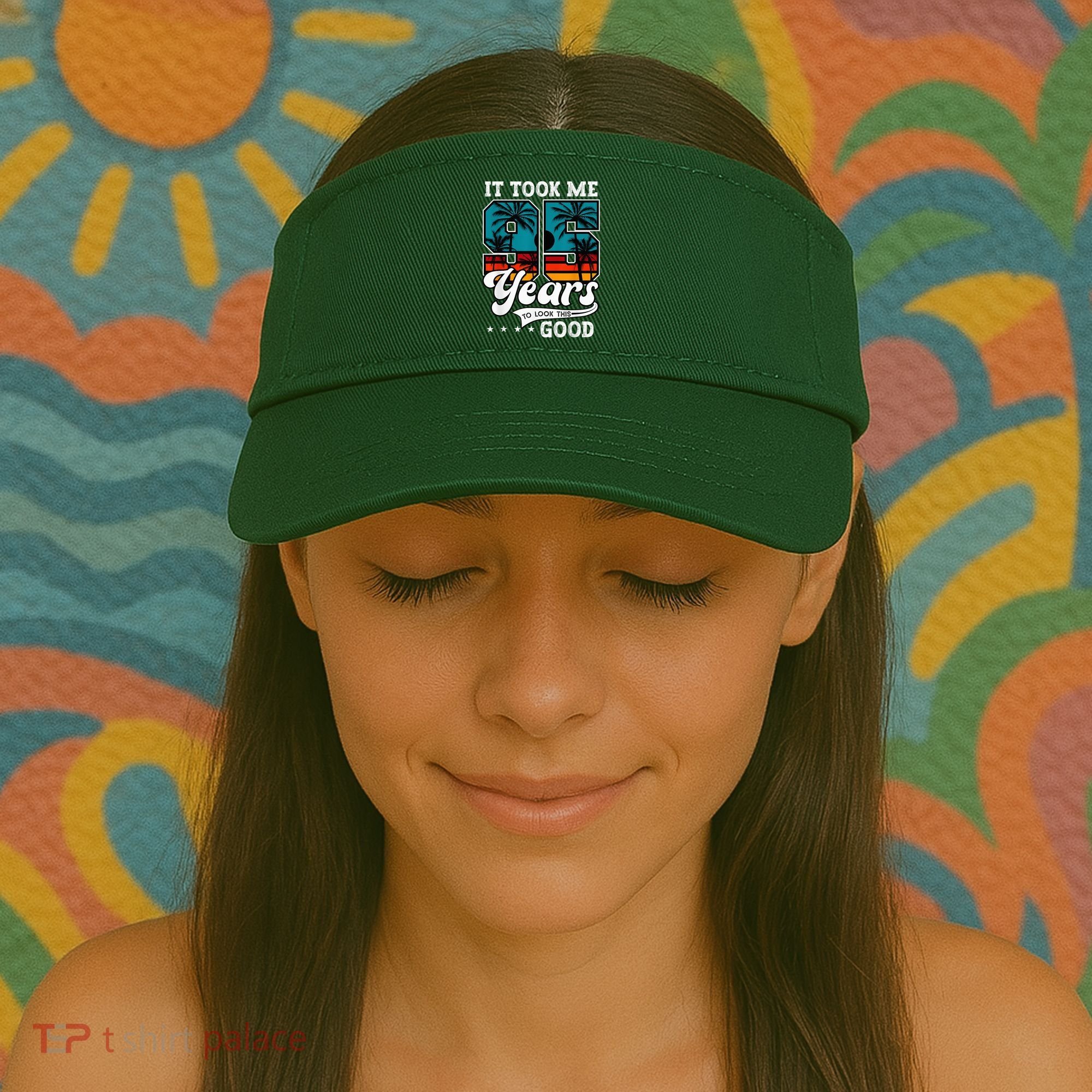 95th Birthday 95 Years Old Bday Visor