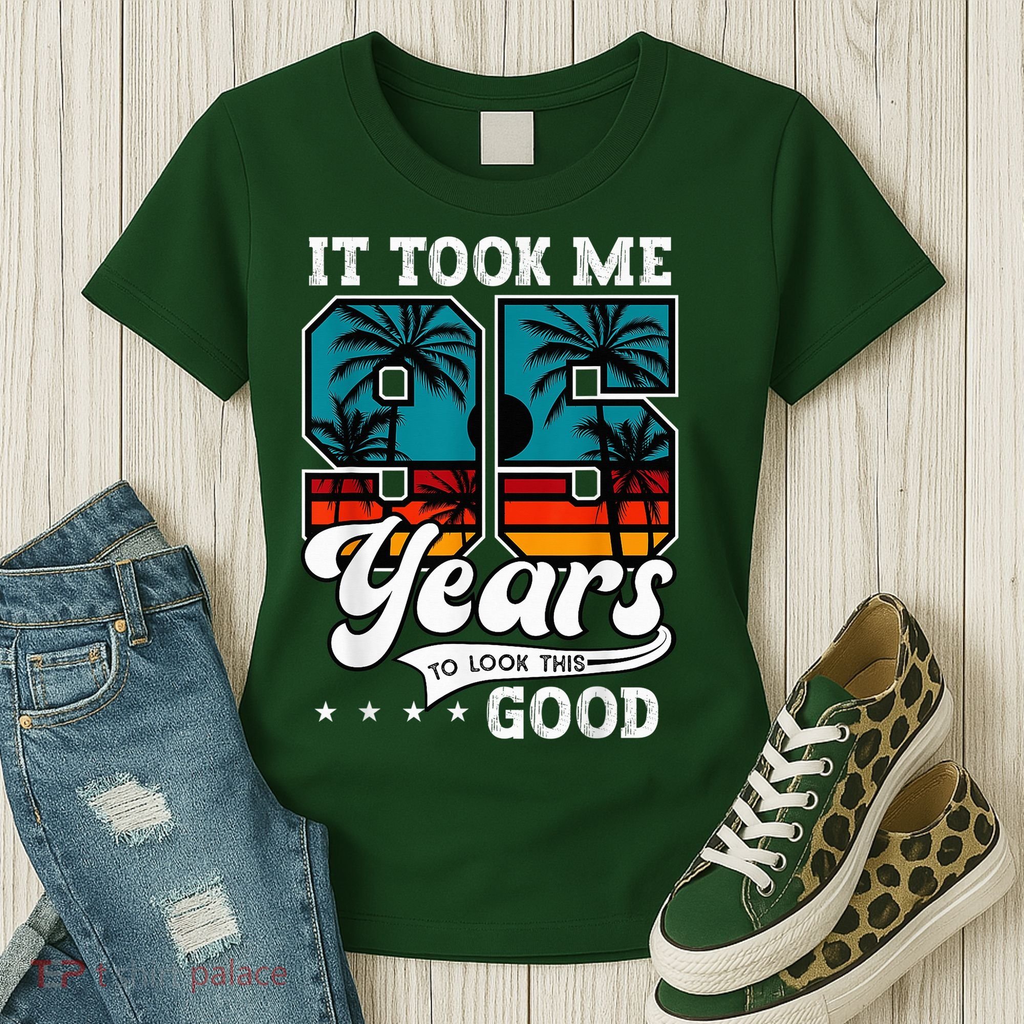 95th Birthday 95 Years Old Bday Women's T-Shirt