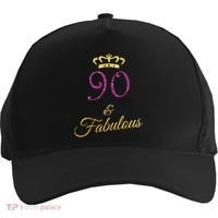 90th Birthday 90 Year Old Grandma Five-Panel Snapback Cap thumb 0