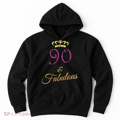 90th Birthday 90 Year Old Grandma Hoodie