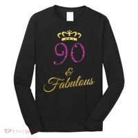 90th Birthday 90 Year Old Grandma Long Sleeve Shirt thumb 0