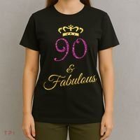 90th Birthday 90 Year Old Grandma T-Shirt thumb 4