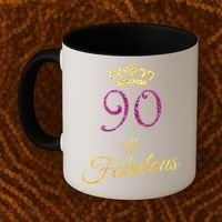 90th Birthday 90 Year Old Grandma Coffee Mug thumb 2
