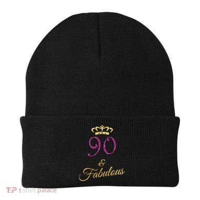 90th Birthday 90 Year Old Grandma Beanie