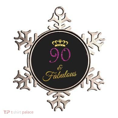 90th Birthday 90 Year Old Grandma Ornament