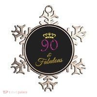 90th Birthday 90 Year Old Grandma Ornament thumb 0