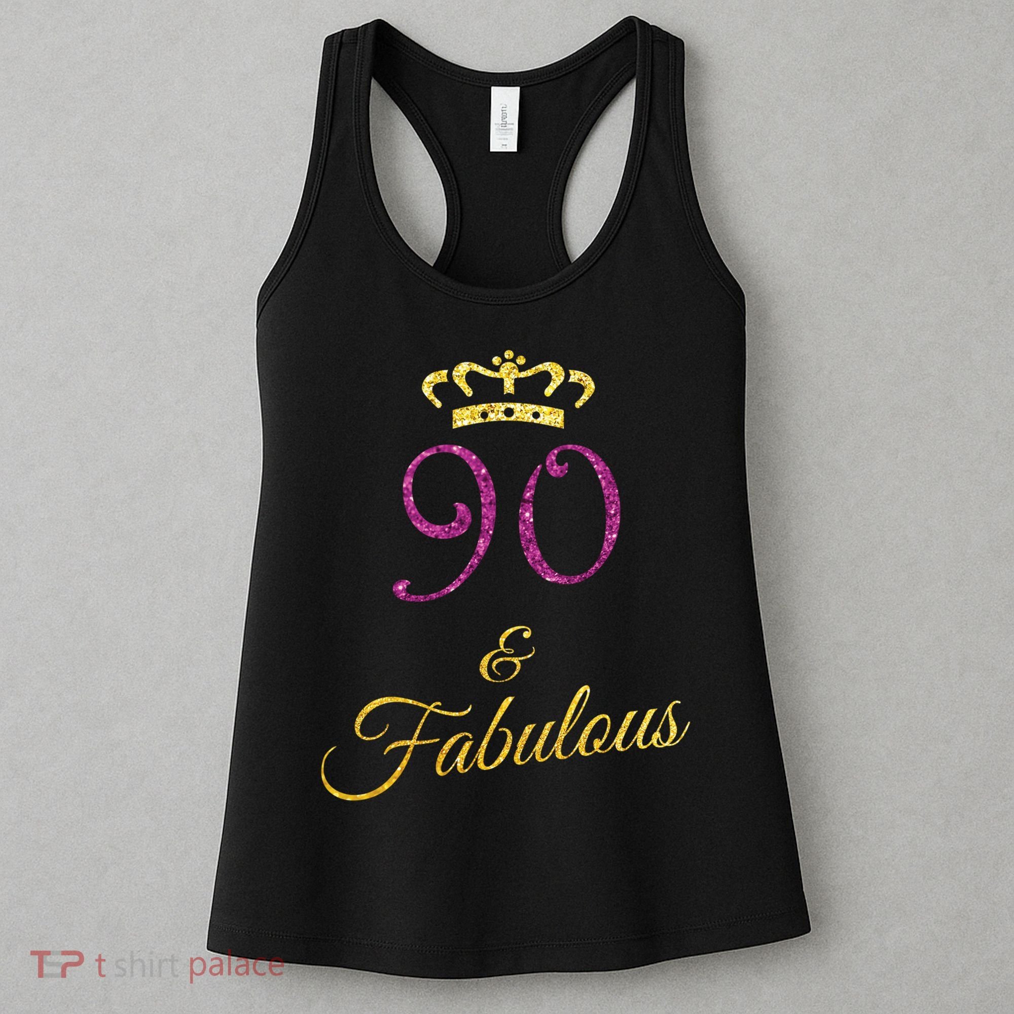 90th Birthday 90 Year Old Grandma Women's Tank Top