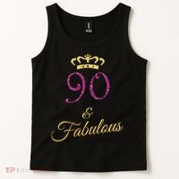90th Birthday 90 Year Old Grandma Tank Top thumb 2