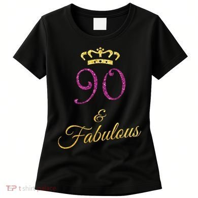 90th Birthday 90 Year Old Grandma Women's T-Shirt
