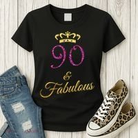 90th Birthday 90 Year Old Grandma Women's T-Shirt thumb 3