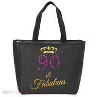 90th Birthday 90 Year Old Grandma Tote Bag thumb 0