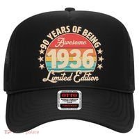 90th Birthday 90 Years Of Being Awesome 1936 Limited Edition Hat thumb 0