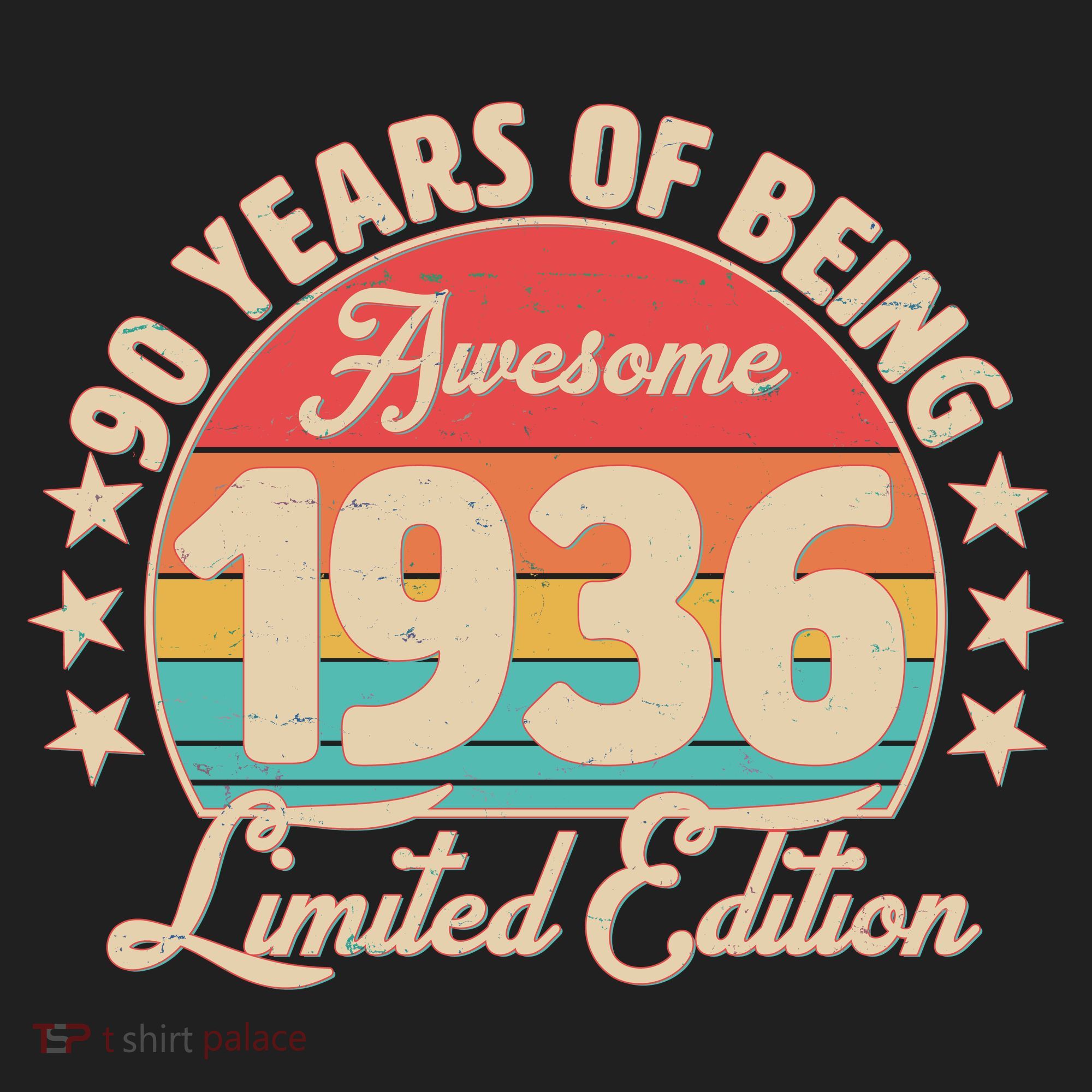90th Birthday 90 Years Of Being Awesome 1936 Limited Edition Hat