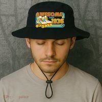90th Birthday Awesome Since 1936 Retro Roller Skates  Bucket Hat thumb 2