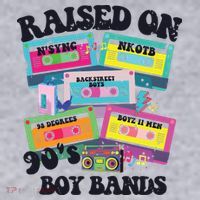 90s Boy Bands Cassette Tapes Women's Sweatshirt thumb 2