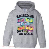 90s Boy Bands Cassette Tapes Toddler Hoodie thumb 0