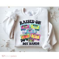 90s Boy Bands Cassette Tapes Sweatshirt thumb 2