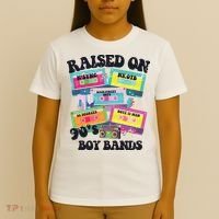 90s Boy Bands Cassette Tapes T-Shirt thumb 4