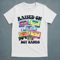90s Boy Bands Cassette Tapes T-Shirt thumb 5