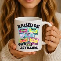 90s Boy Bands Cassette Tapes Coffee Mug thumb 3