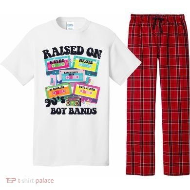 90s Boy Bands Cassette Tapes Pajama Set