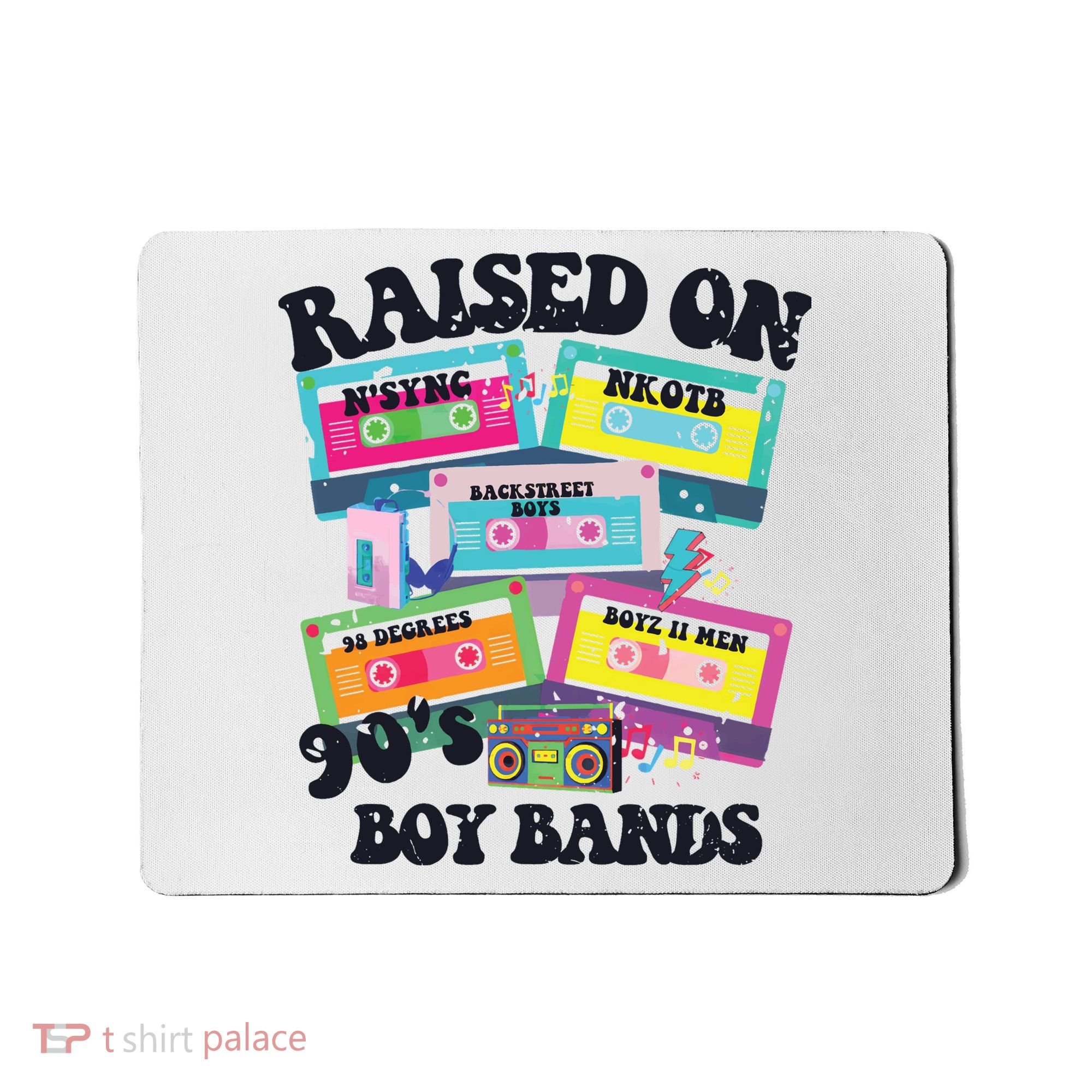 90s Boy Bands Cassette Tapes Mousepad