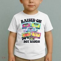 90s Boy Bands Cassette Tapes Toddler T-Shirt thumb 2