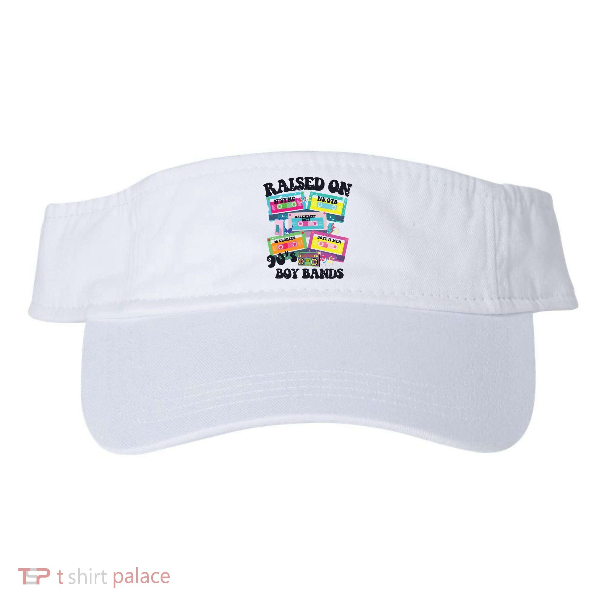 90s Boy Bands Cassette Tapes Visor