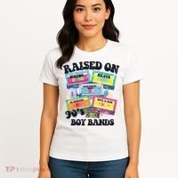 90s Boy Bands Cassette Tapes Women's T-Shirt thumb 4