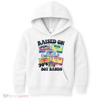 90s Boy Bands Cassette Tapes Kids Hoodie thumb 0