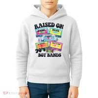 90s Boy Bands Cassette Tapes Kids Hoodie thumb 4