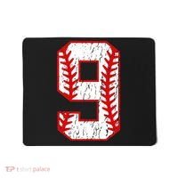 9th Birthday Baseball Big Number Nine 9 Year Old Mousepad thumb 0